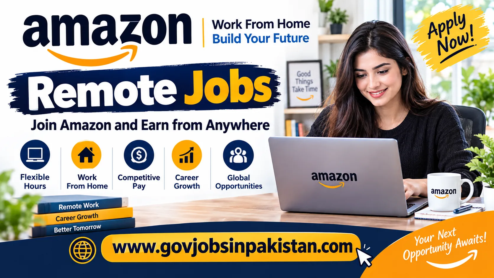 Amazon Remote Jobs 2026 – Work From Home Careers