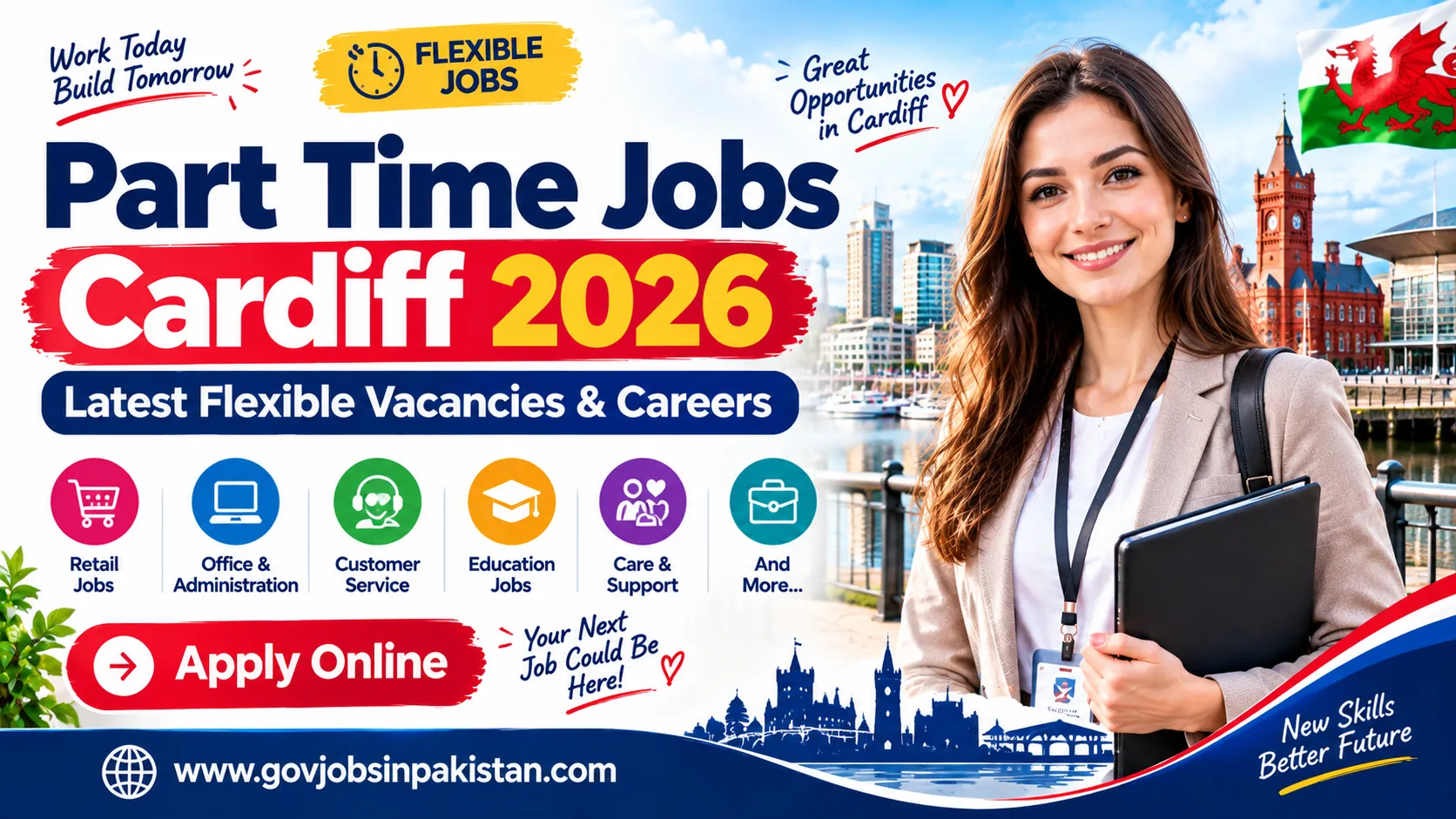 Part Time Jobs Cardiff 2026 – Latest Flexible Vacancies