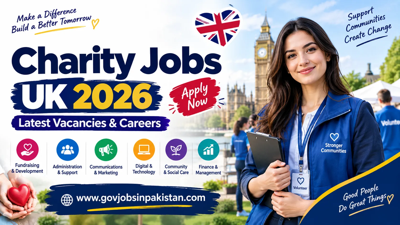 Charity Jobs UK 2026 – Latest Charity Vacancies