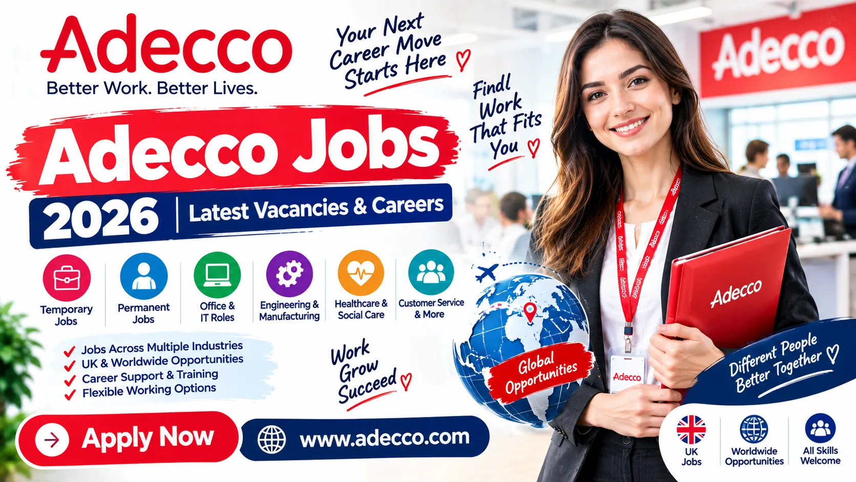Adecco Jobs 2026 – Latest Vacancies and Careers