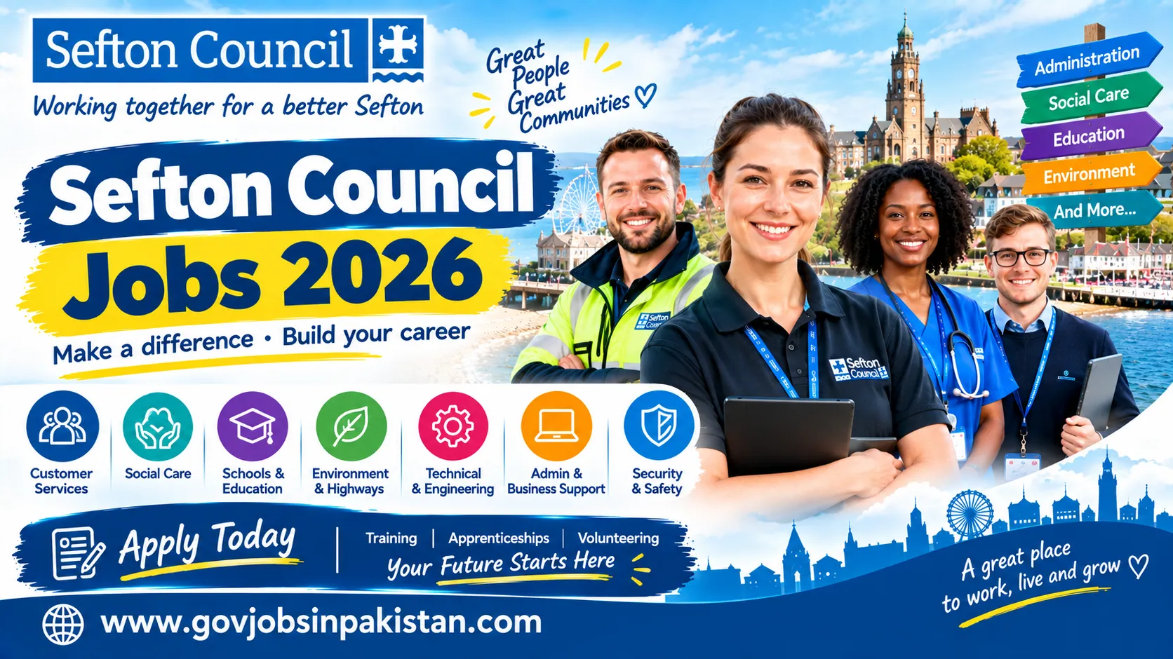 Sefton Council Jobs 2026 – Latest UK Vacancies and Careers