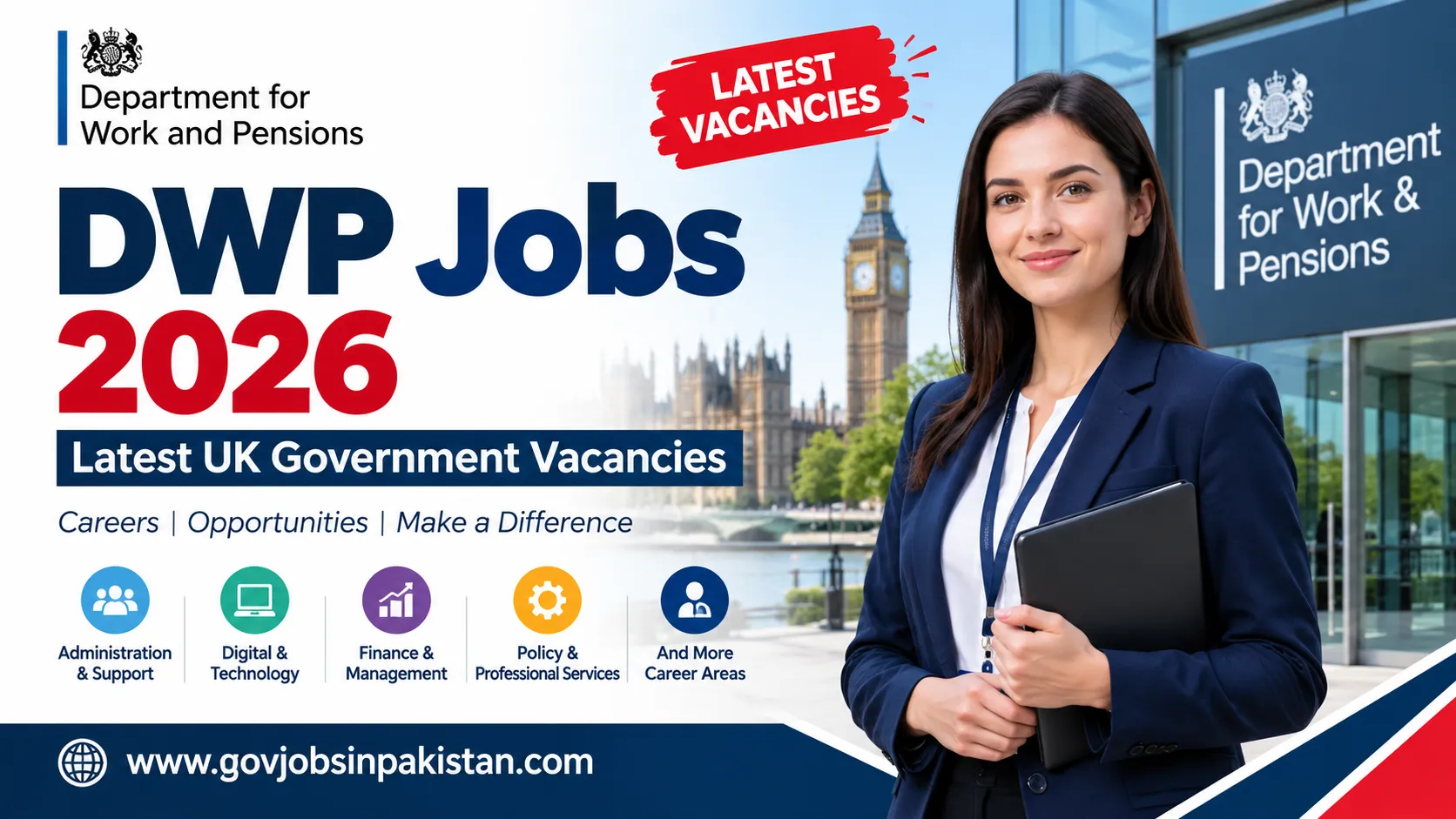 DWP Jobs 2026 – Latest UK Government Vacancies