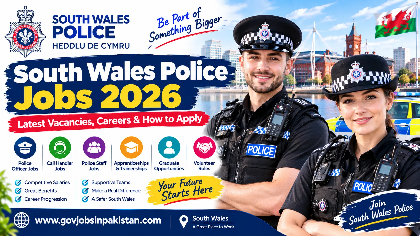 South Wales Police Jobs 2026 – Latest UK Police Vacancies